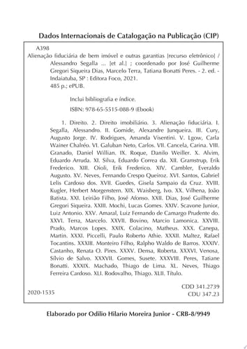 Alienação fiduciária de bem imóvel e outras garantias