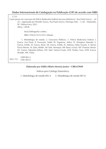 Como passar polícia rodoviária federal 1.000 questões comentadas