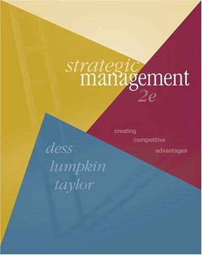 Strategic Management Creating Competitive Advantages