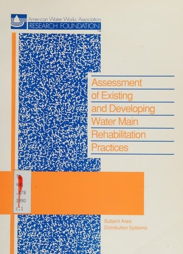 Assessment of Existing and Developing Water Main Rehabilitation Practices