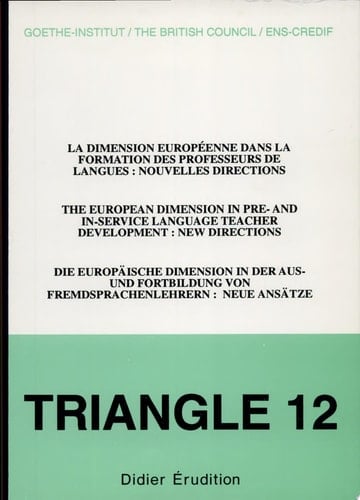 European Dimension in Pre- and In-Service Language The Teacher Development