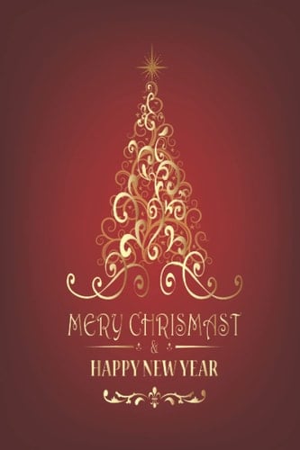 Merry Christmas Notebook: Holiday Christmas Composition Notebook | Christmas Notebook Lined Journal