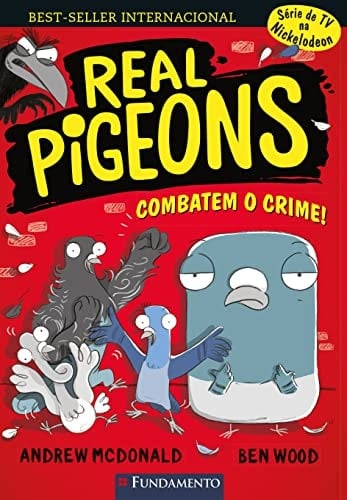 livro real pigeons combatem o crime