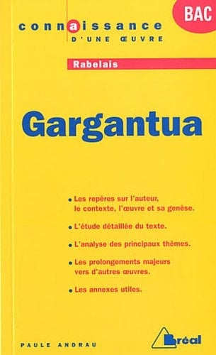 Rabelais, "Gargantua"