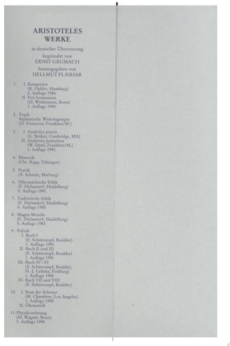 Politik - Buch IV-VI