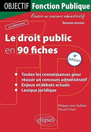 Le droit public en 90 fiches