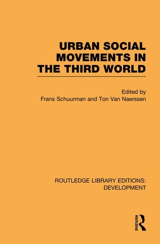 Urban Social Movements in the Third World