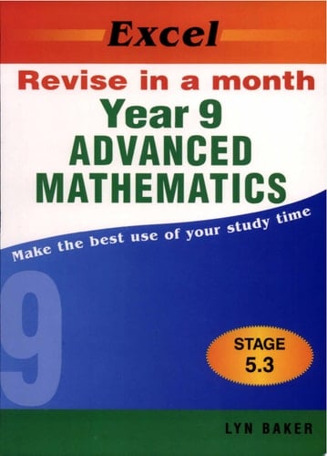 Year 9 Advanced Mathematics Stage 5.3