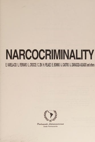 Narcocriminality