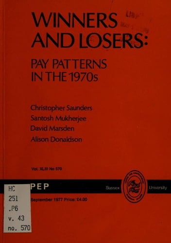 Winners and Losers Pay Patterns in the 1970s