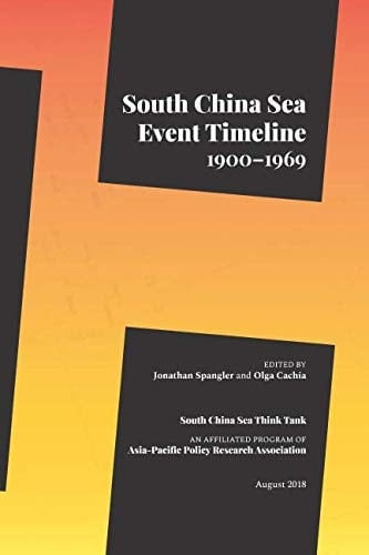 South China Sea Event Timeline: 1900–1969