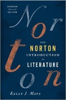 The Norton Introduction to Literature U of Iowa