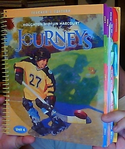 Houghton Mifflin Harcourt Journeys Reading Adventure Teacher's Edition Unit 4 Grade 5 2012
