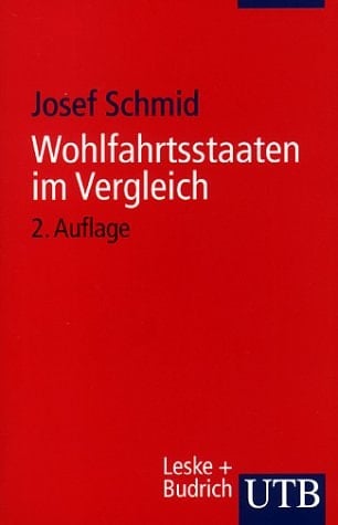 Wohlfahrtsstaaten im Vergleich soziale Sicherung in Europa : Organisation, Finanzierung, Leistungen und Probleme