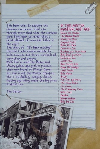 Beano and Dandy Winter Games