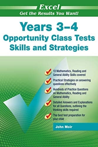Years 3-4 Opportunity Class Tests Skills and Strategies