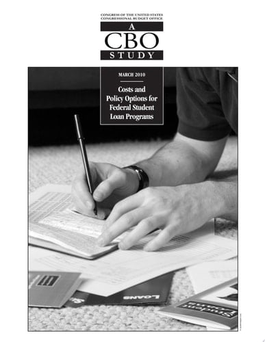 Costs and Policy Options for Federal Student Loan Programs