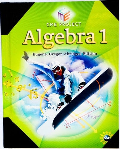 CME Project: Algebra 1