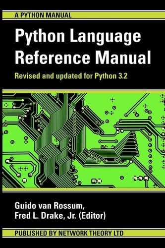 The Python Language Reference Manual For Python Version 3.2