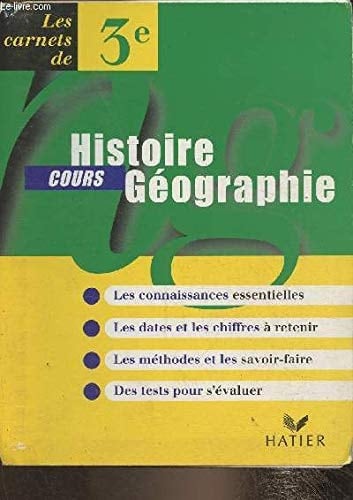 Histoire-Geographie 3eme