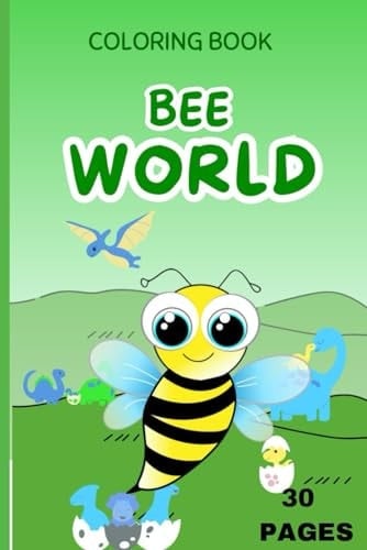 Buzzing Beauties: A Bee-themed Coloring Adventure