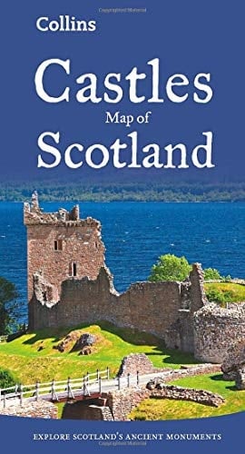 Castles Map of Scotland (Collins Pictorial Maps)
