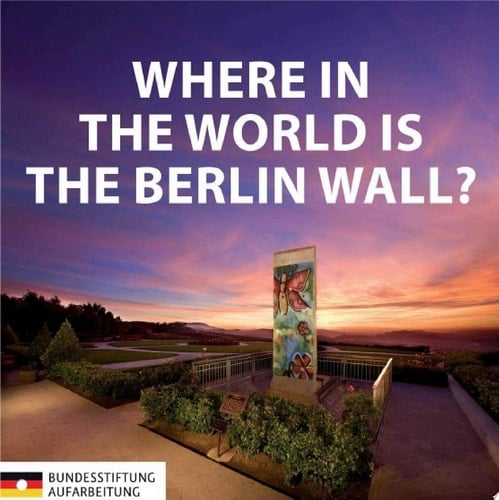Where in the World is the Berlin Wall? 170 Sites around the World