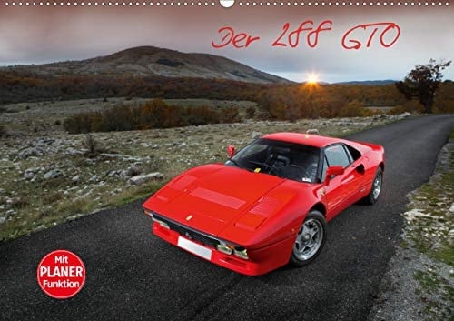 Ferrari 288 GTO (Wandkalender 2020 DIN A2 quer): Traum in Rosso Corsa (Geburtstagskalender, 14 Seiten )