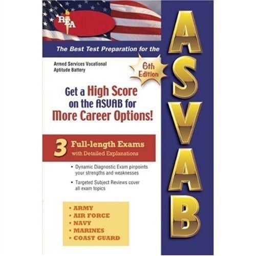 ASVAB (Armed Services Vocational Aptitude Battery): The Best Test Prep for