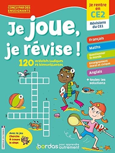 Je joue, je révise ! Je rentre en CE2, révisions du CE1