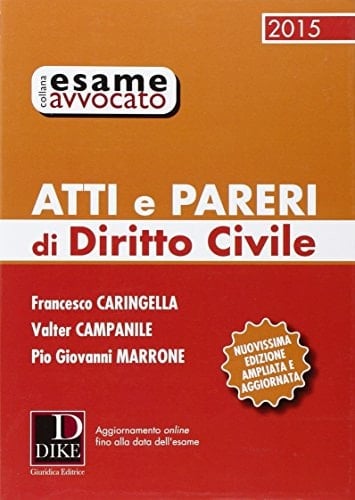 Atti e pareri di diritto civile
