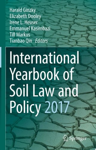 International Yearbook of Soil Law and Policy 2017