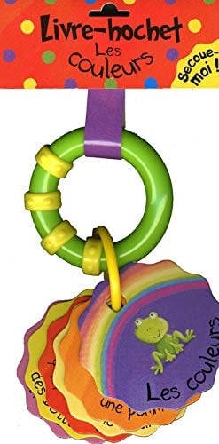 Livre-hochet : Les couleurs