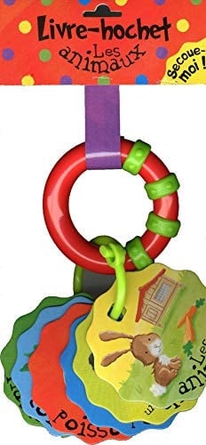Livre-hochet Les animaux