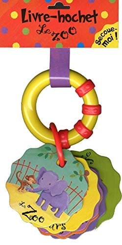 Livre-hochet : Le zoo