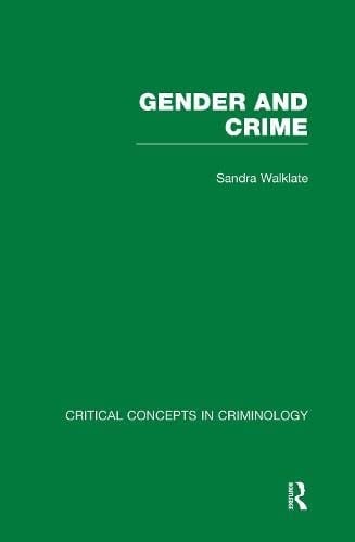 Gender and Crime: Gender, crime, and punishment