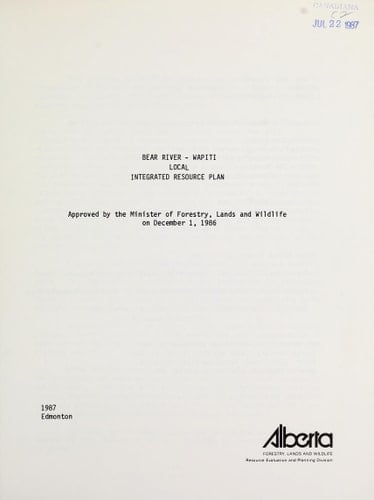 Bear River-Wapiti Local Integrated Resource Plan