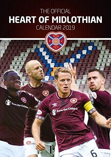 The Official Heart of Midlothian FC Calendar 2019