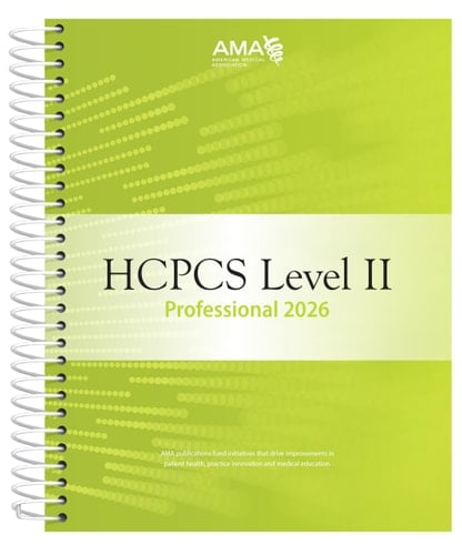 HCPCS 2026 Level II Professional Edition