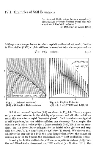 Solving Ordinary Differential Equations II: Stiff and Differential-Algebraic Problems (Springer Series in Computational Mathematic)