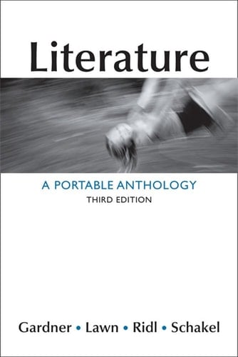 Literature A Portable Anthology