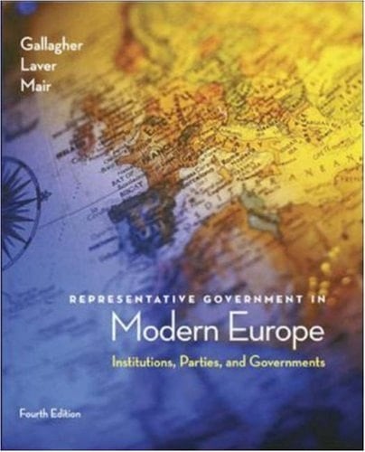 Representative Government in Modern Europe