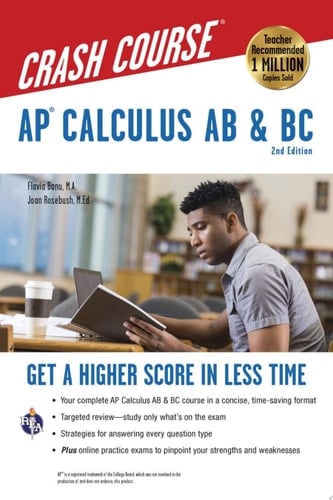 AP® Calculus AB & BC Crash Course Book + Online