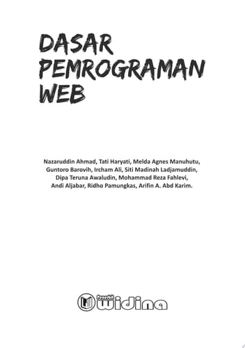 DASAR PEMROGRAMAN WEB