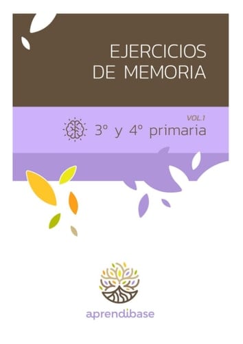 Ejercicios de Memoria. 3º y 4º de Primaria. Volumen 1. (Spanish Edition)