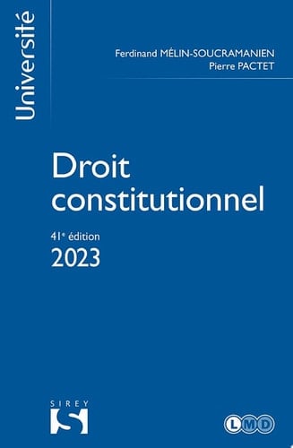 Droit constitutionnel 2023 41ed