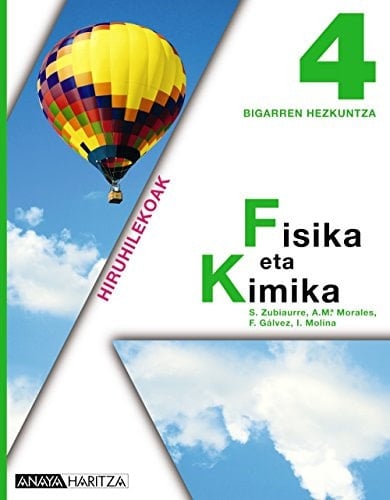 Fisika eta kimika 4 Bigarren Hezkuntza