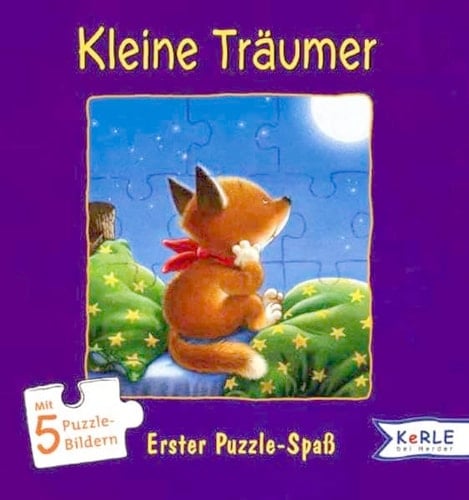 Kleine Träumer mit 5 Puzzle-Bildern