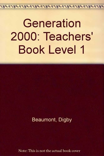 Generation 2000: 1: Teacher's Book (Generation 2000)