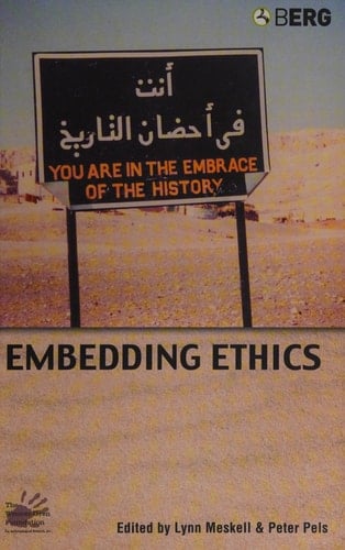 Embedding Ethics (Wenner-Gren International Symposium Series)